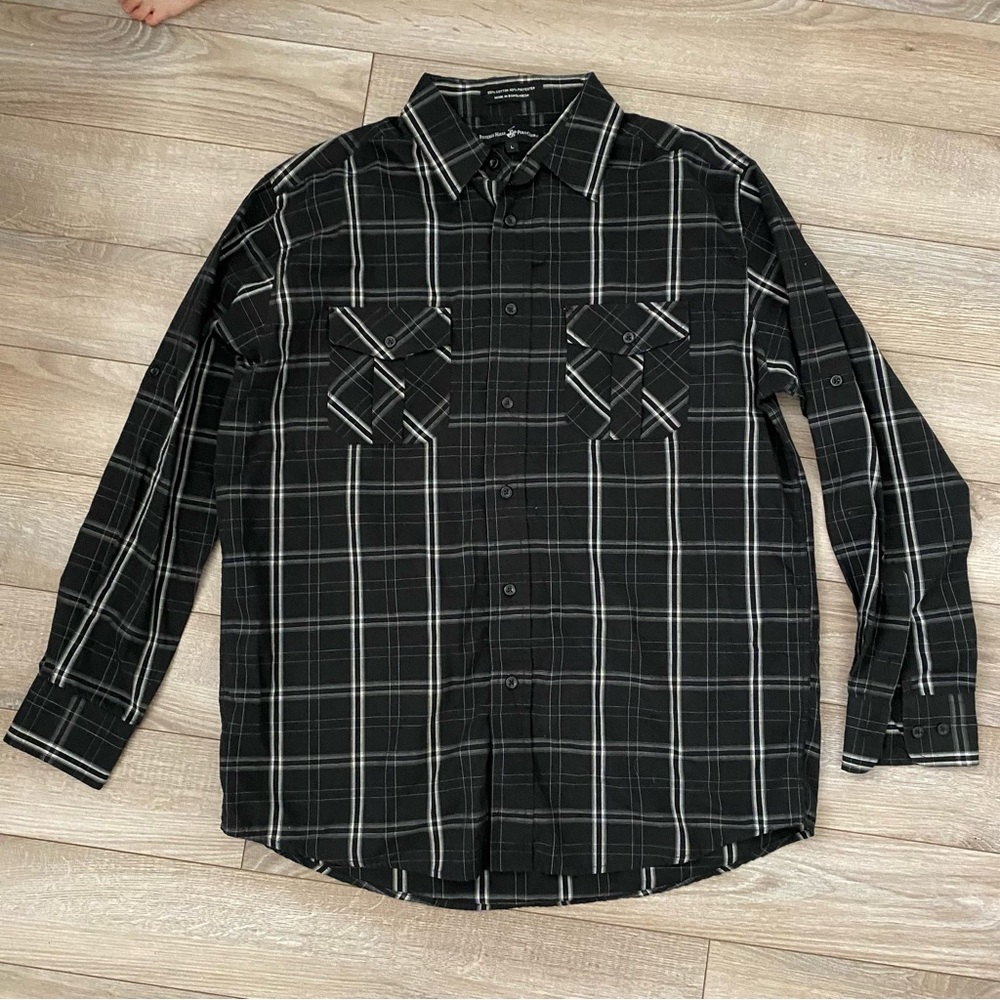 Plaid Polo Club Shirt